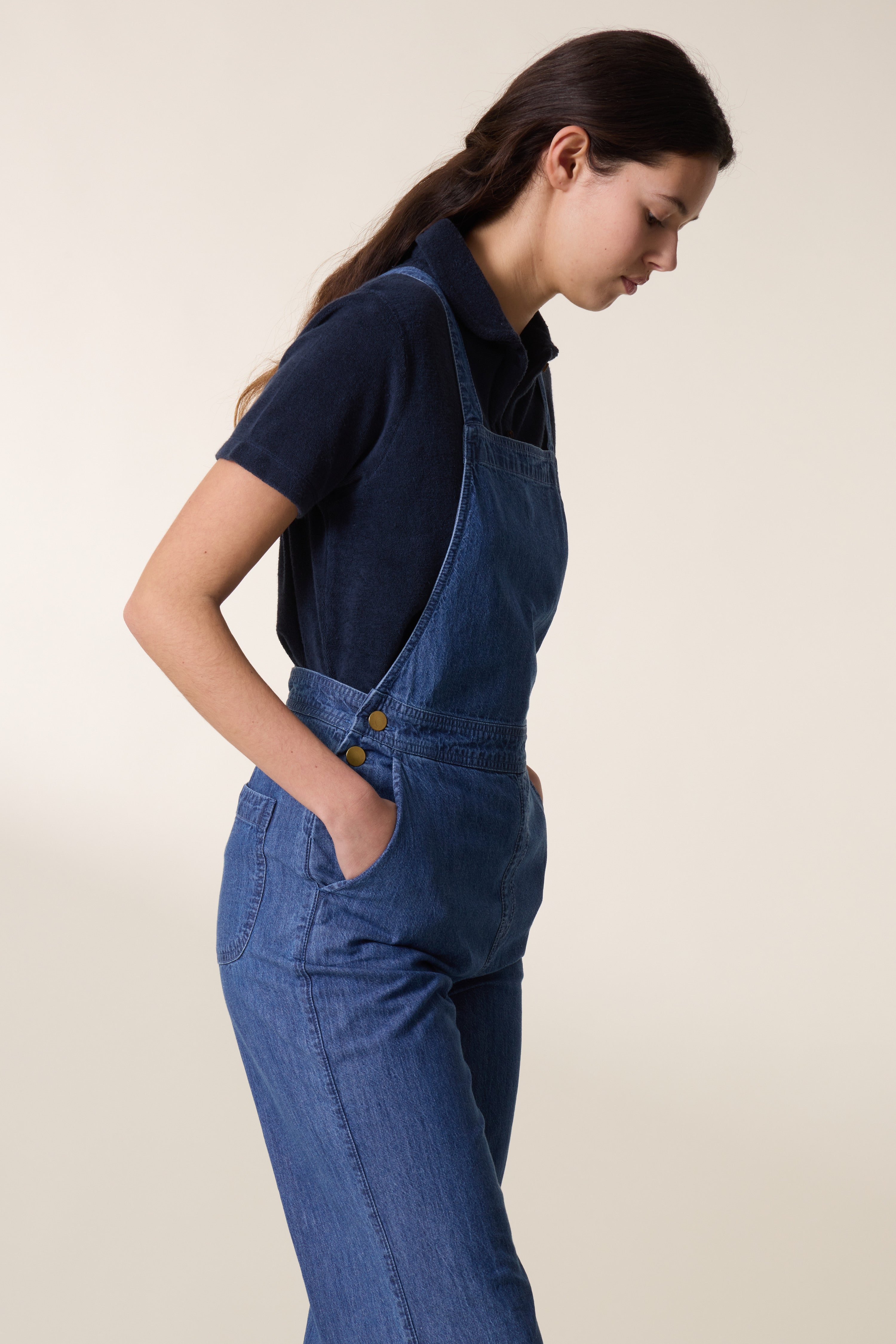 Dungarees Olivo Dnm - Blue
