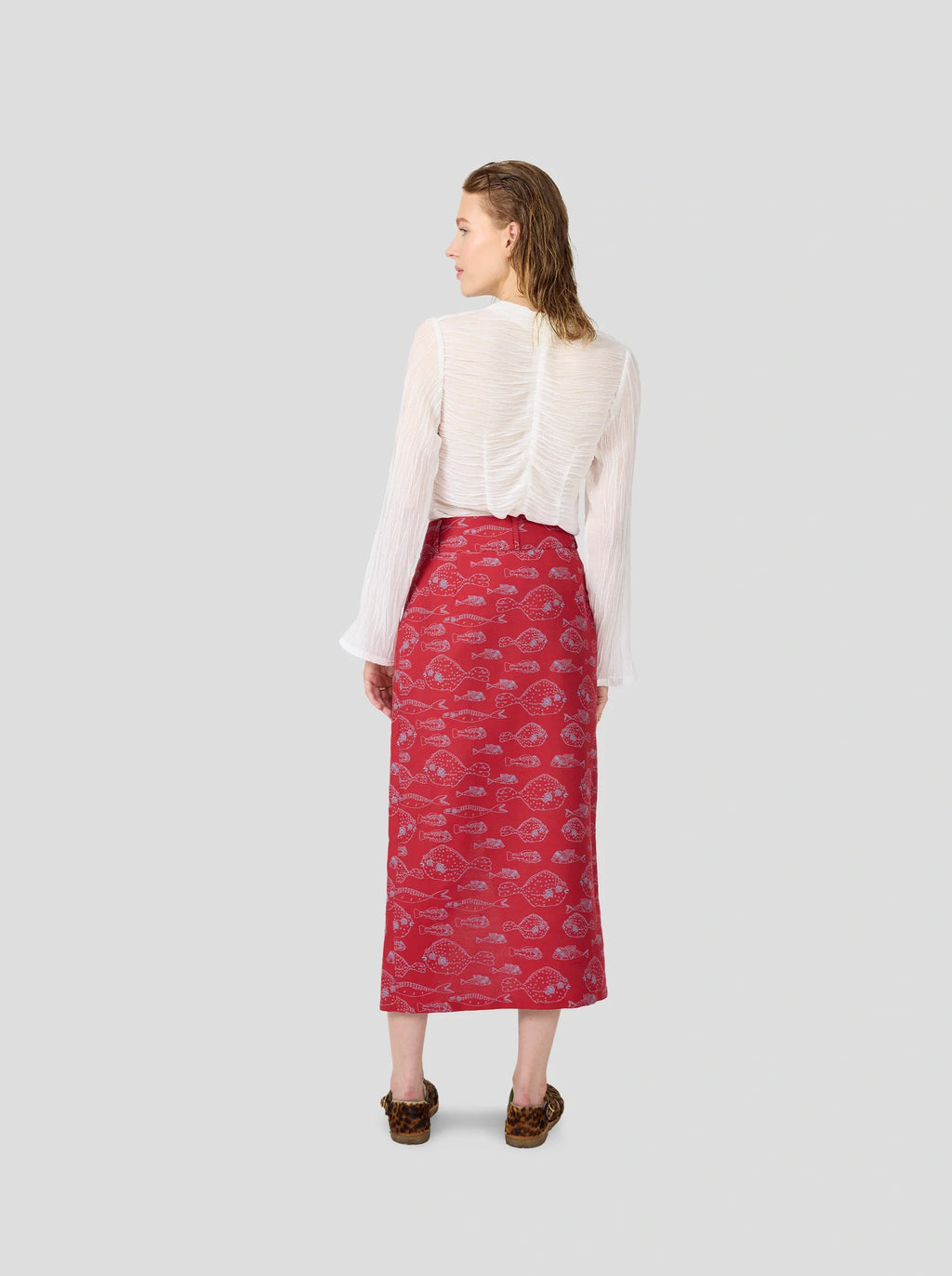 Bill Skirt in Fish Tank Weave