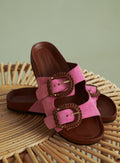 Sandales Cora Suede - Orchidee
