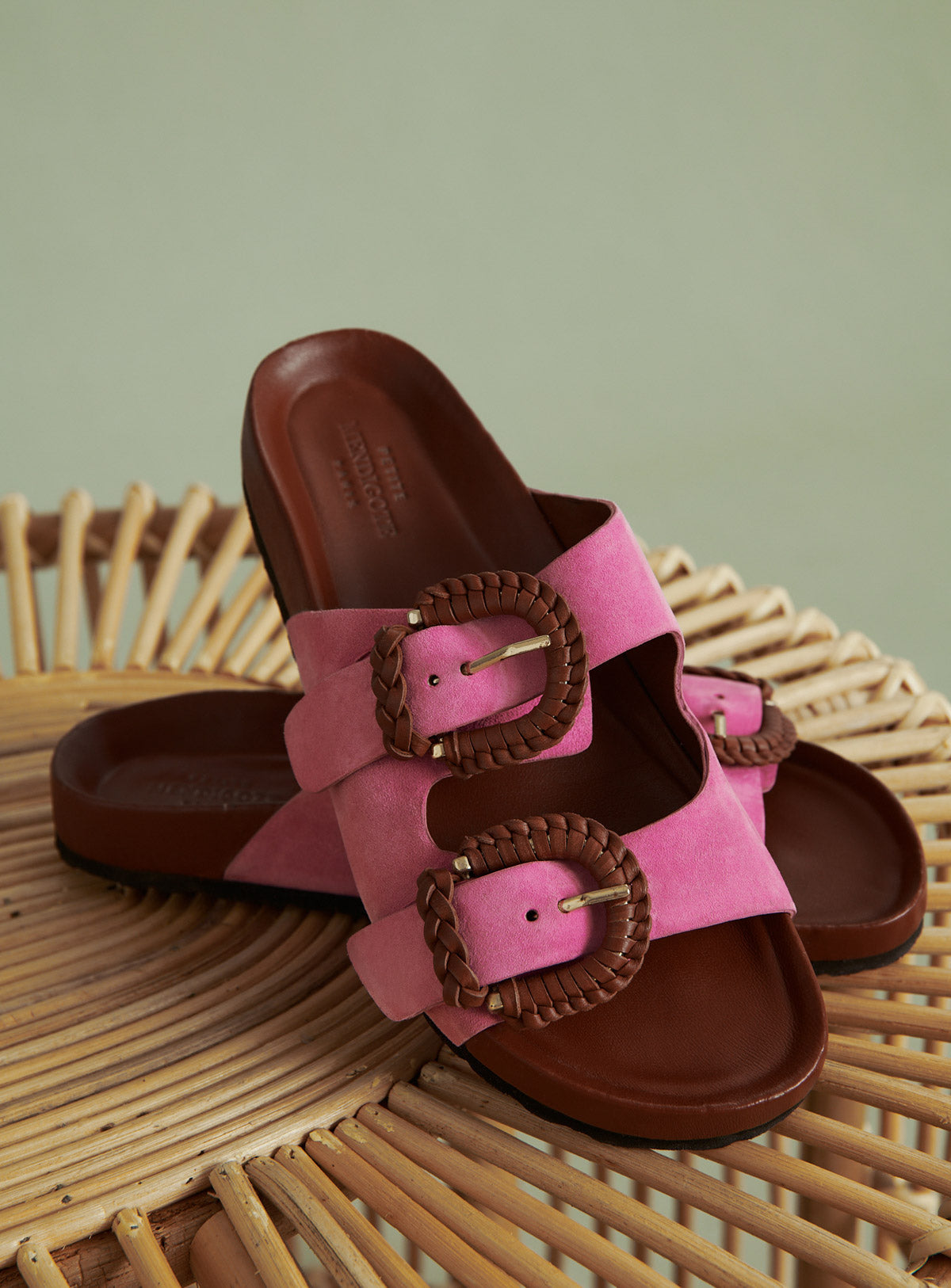 Sandales Cora Suede - Orchidee