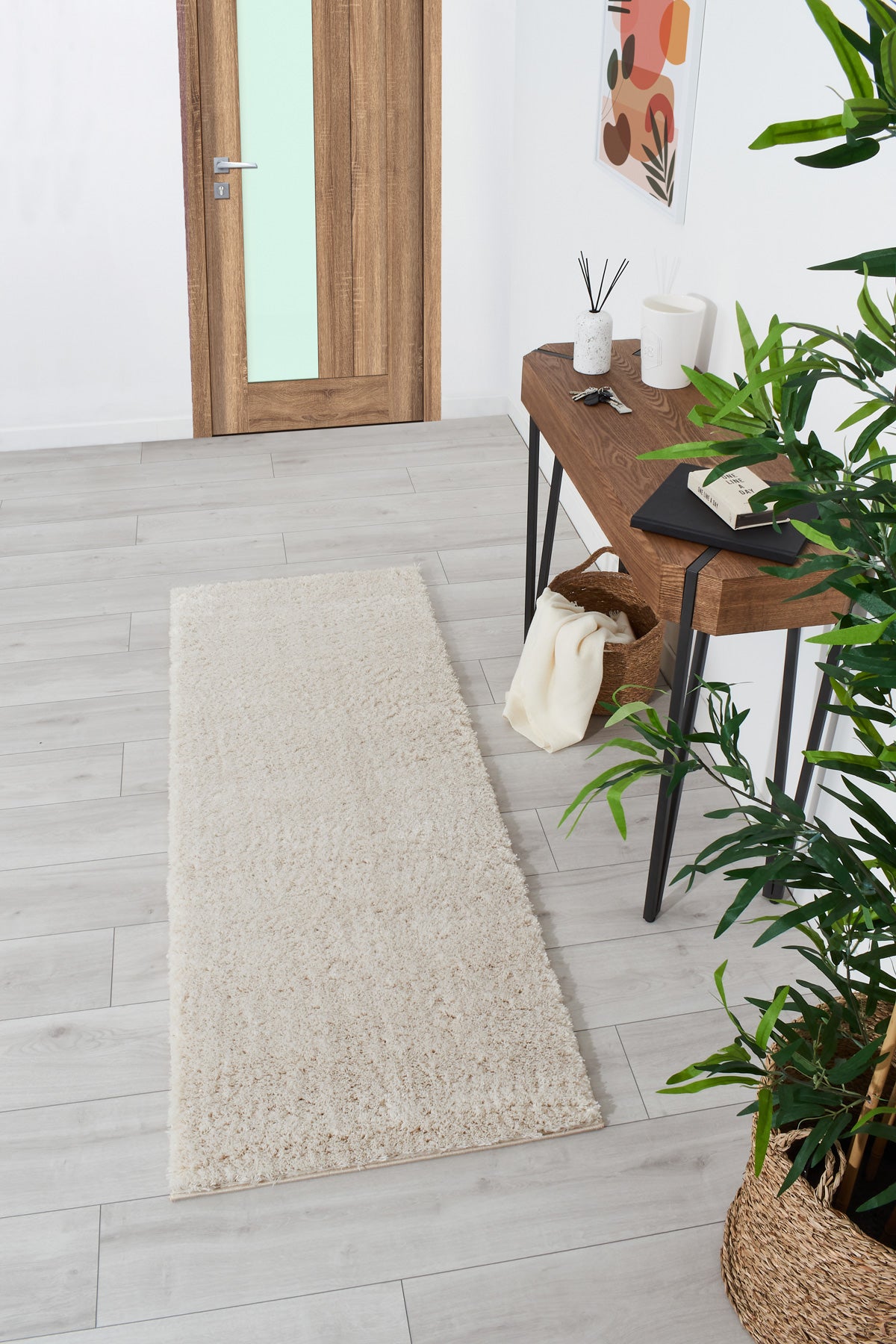 Cosy - Alfombra de Interior - Poliéster - Crema