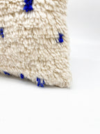 Housse De Coussin Berbère Marocain Bleu Majorelle