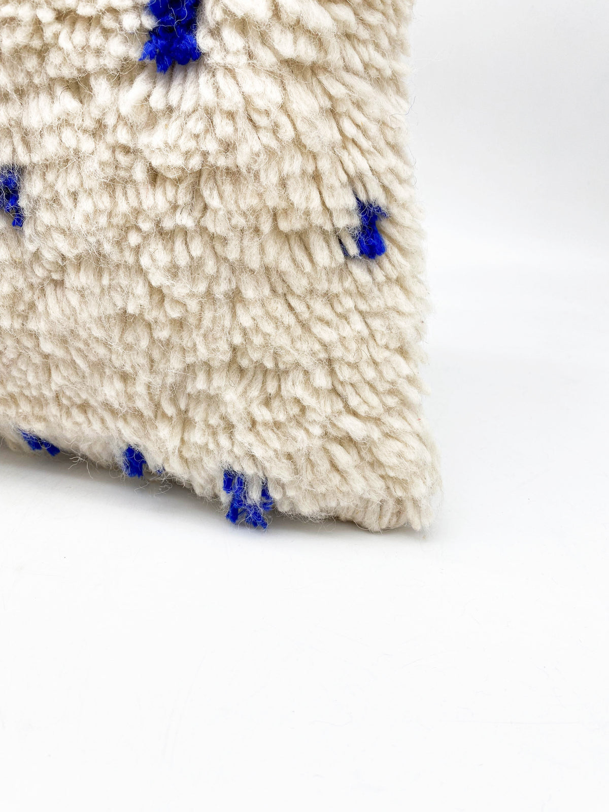 Housse De Coussin Berbère Marocain Bleu Majorelle