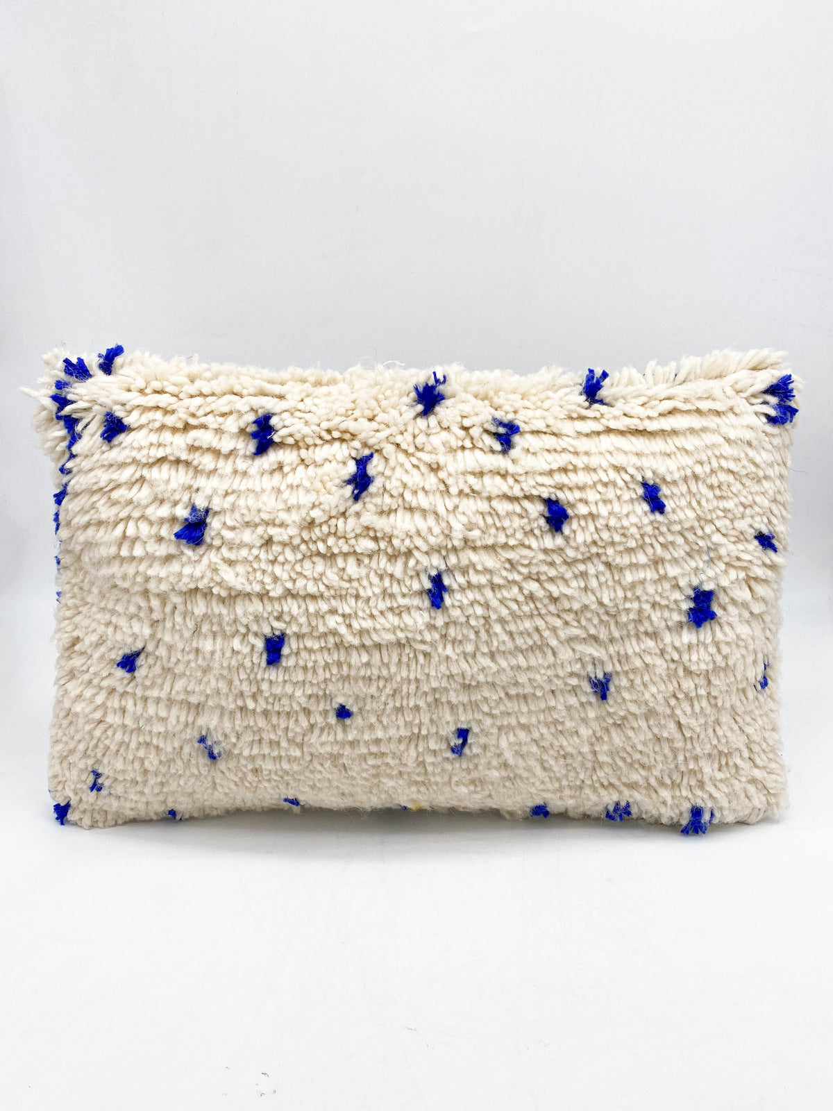 Housse De Coussin Berbère Marocain Bleu Majorelle