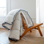 Lightweight Tempered Duvet - 100% Siliconized Hollow Fibers - Cotton Cover