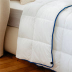 Lightweight Tempered Duvet - 100% Siliconized Hollow Fibers - Cotton Cover