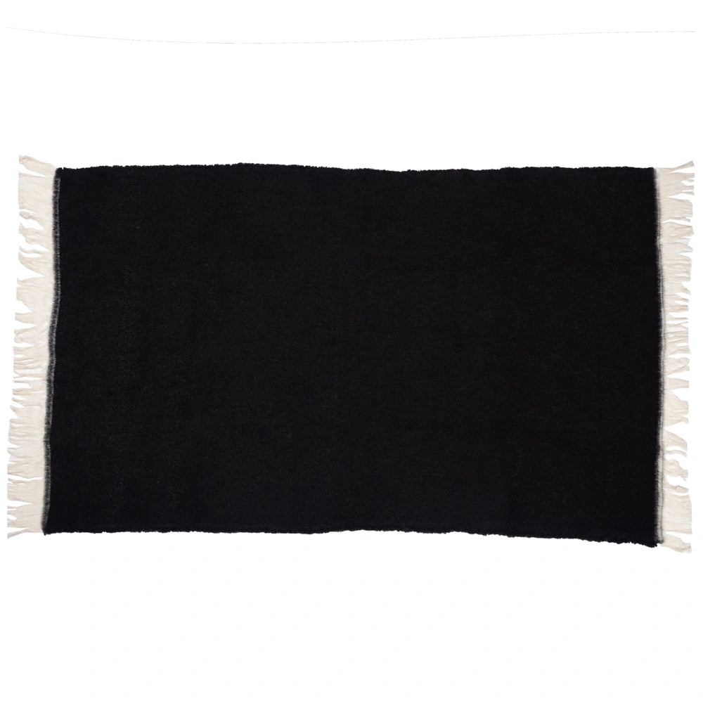 Manta de Lana Suave - Couffin - Negra