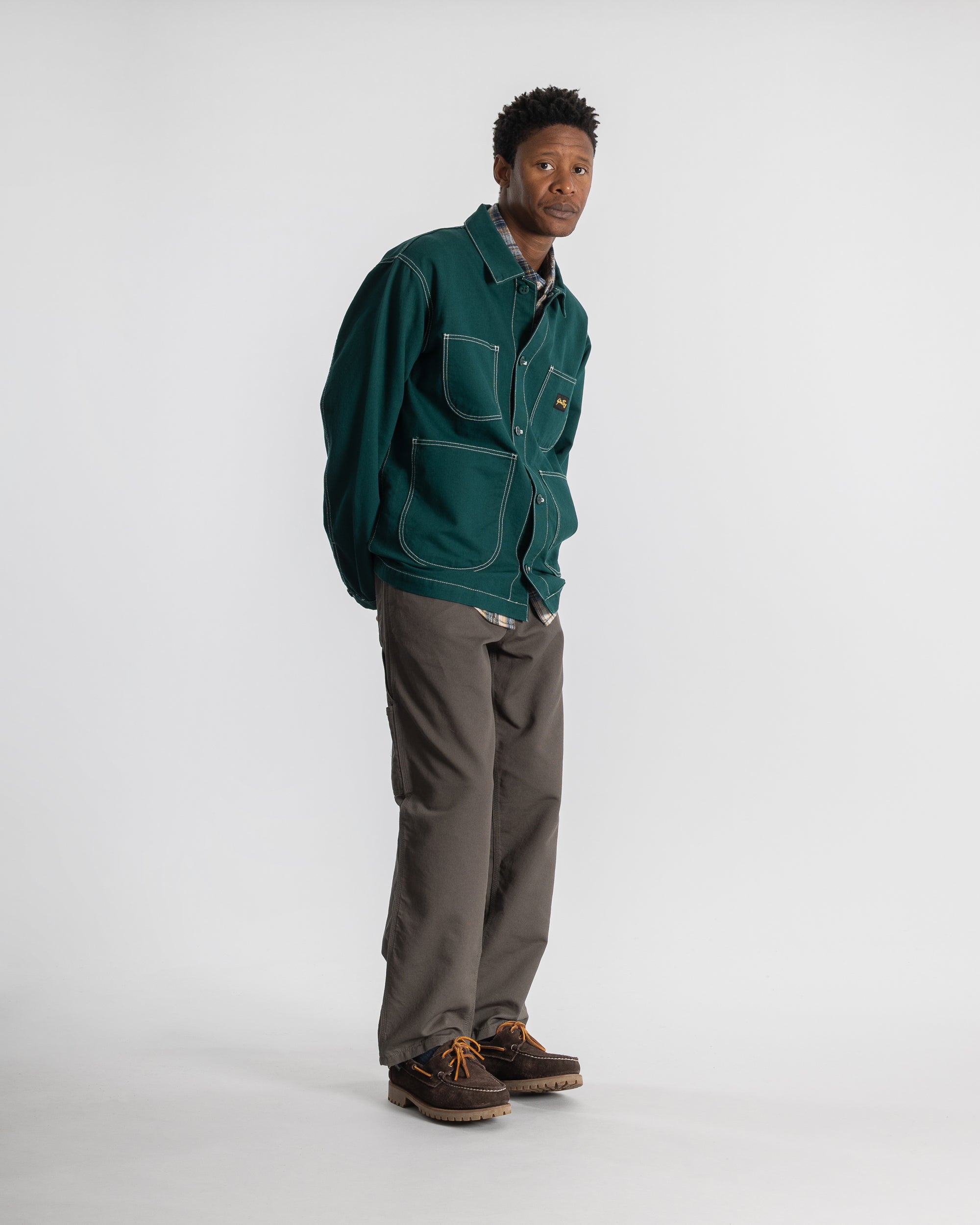 Chaqueta tipo mono - Verde Botánico Bedford