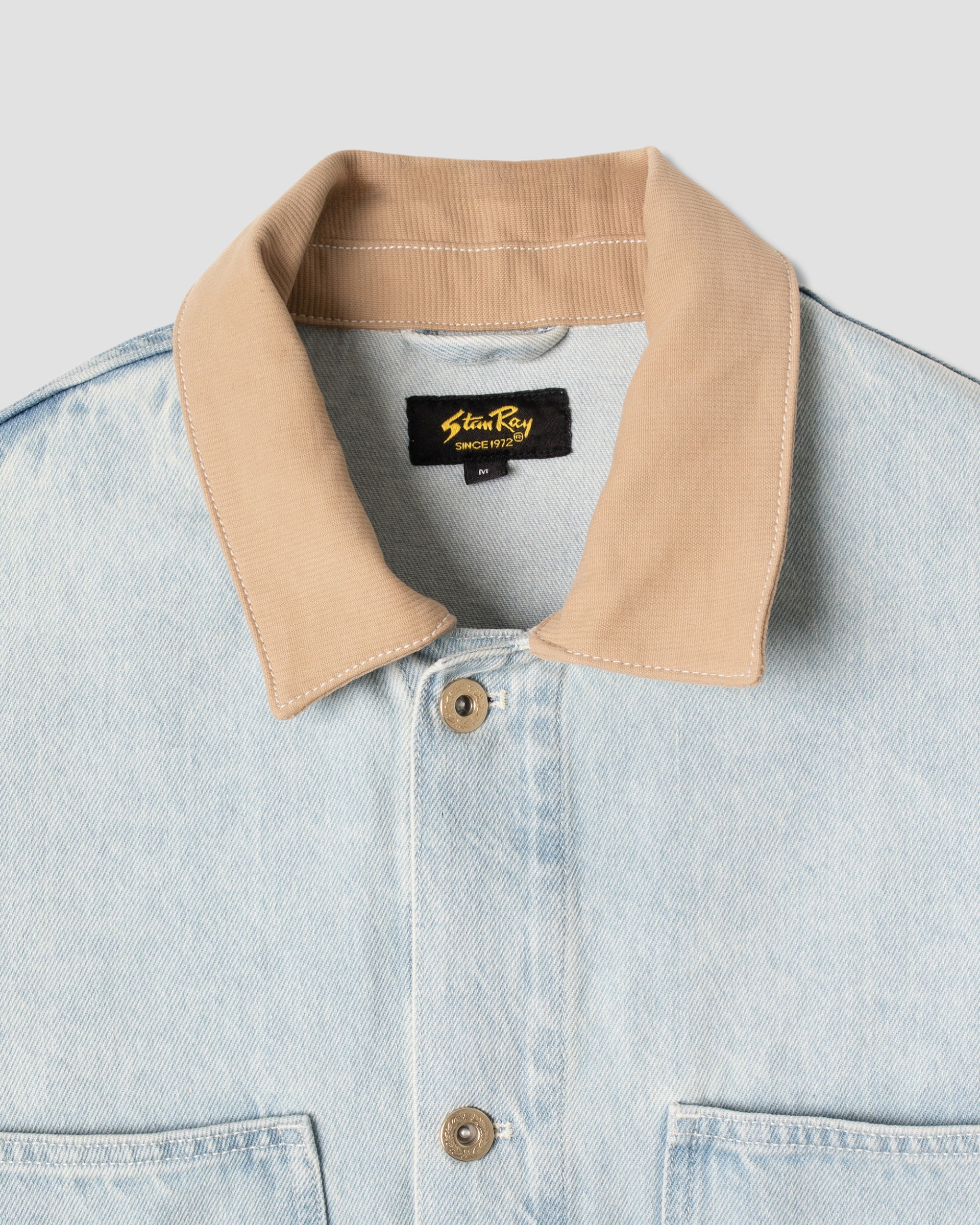 Chaqueta tipo overol - Lite Blue Denim