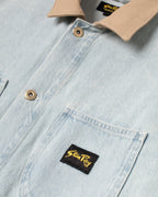 Chaqueta tipo overol - Lite Blue Denim