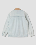 Chaqueta tipo overol - Lite Blue Denim