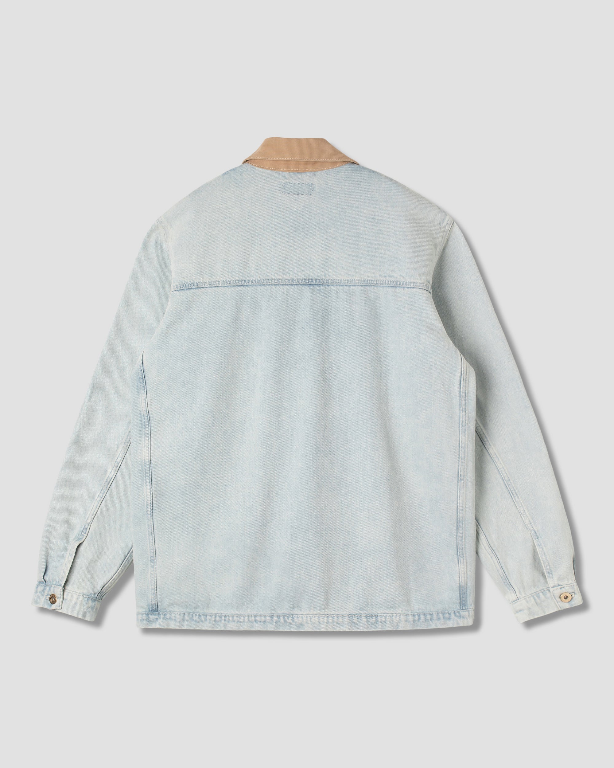 Chaqueta tipo overol - Lite Blue Denim