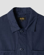 Chaqueta tipo overol - Popelina Azul Marino