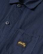 Chaqueta tipo overol - Popelina Azul Marino