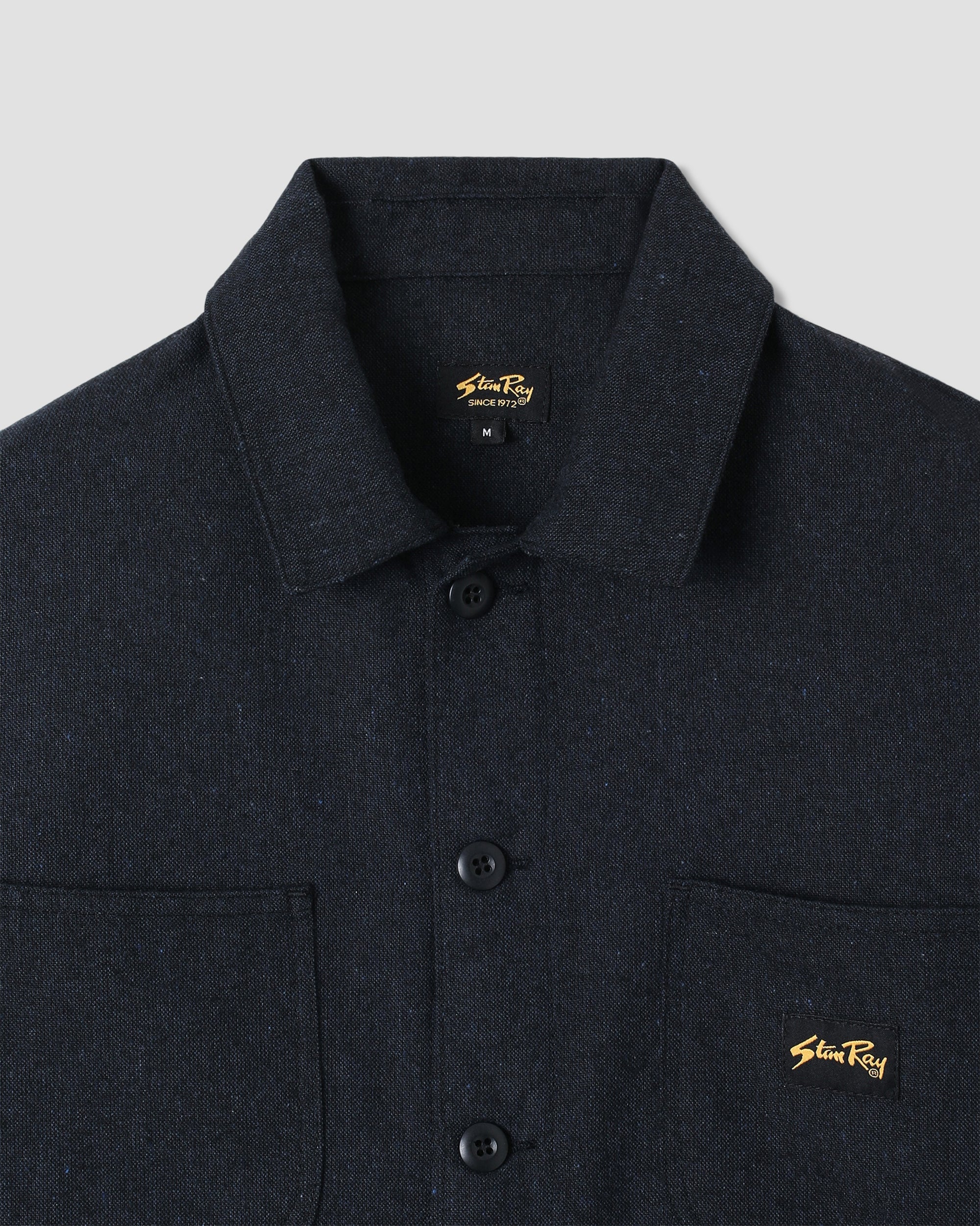 Coverall Jacket - Navy Wool