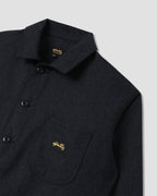 Coverall Jacket - Navy Wool