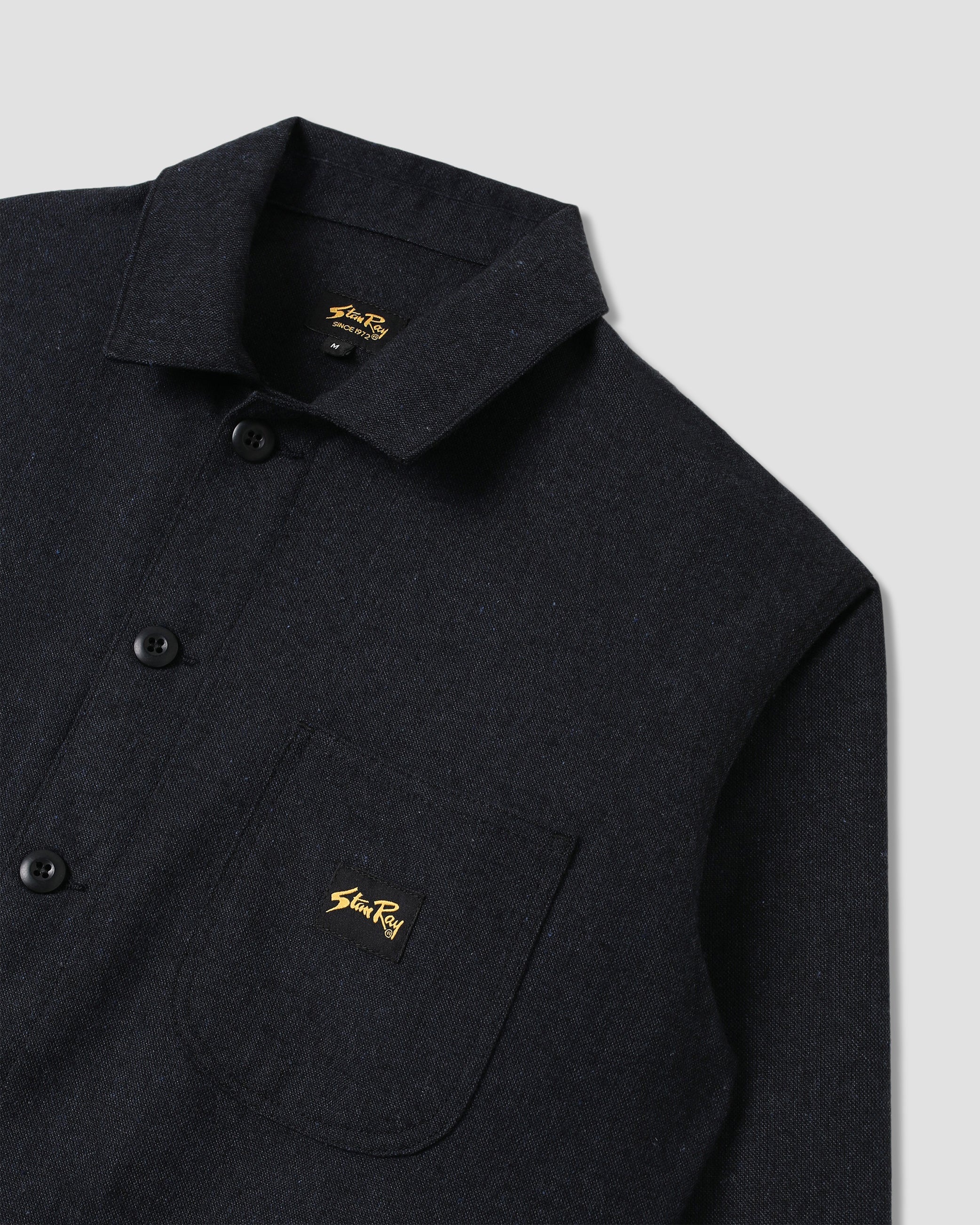 Coverall Jacket - Navy Wool