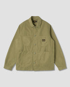 Coverall Jacket - Olive Poplin