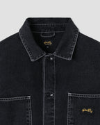 Coverall Jacket - Stonewashed Black Denim