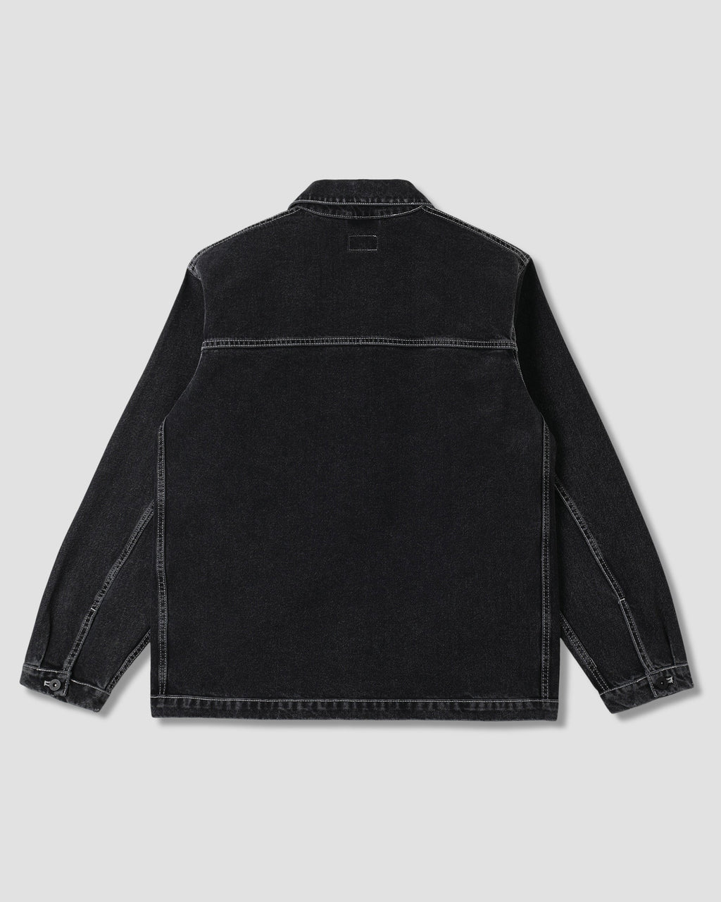 Coverall Jacket - Stonewashed Black Denim