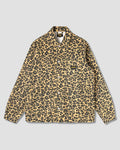 Chaqueta tipo mono - Pato de camuflaje con leopardo lavado
