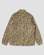 Chaqueta tipo mono - Pato de camuflaje con leopardo lavado