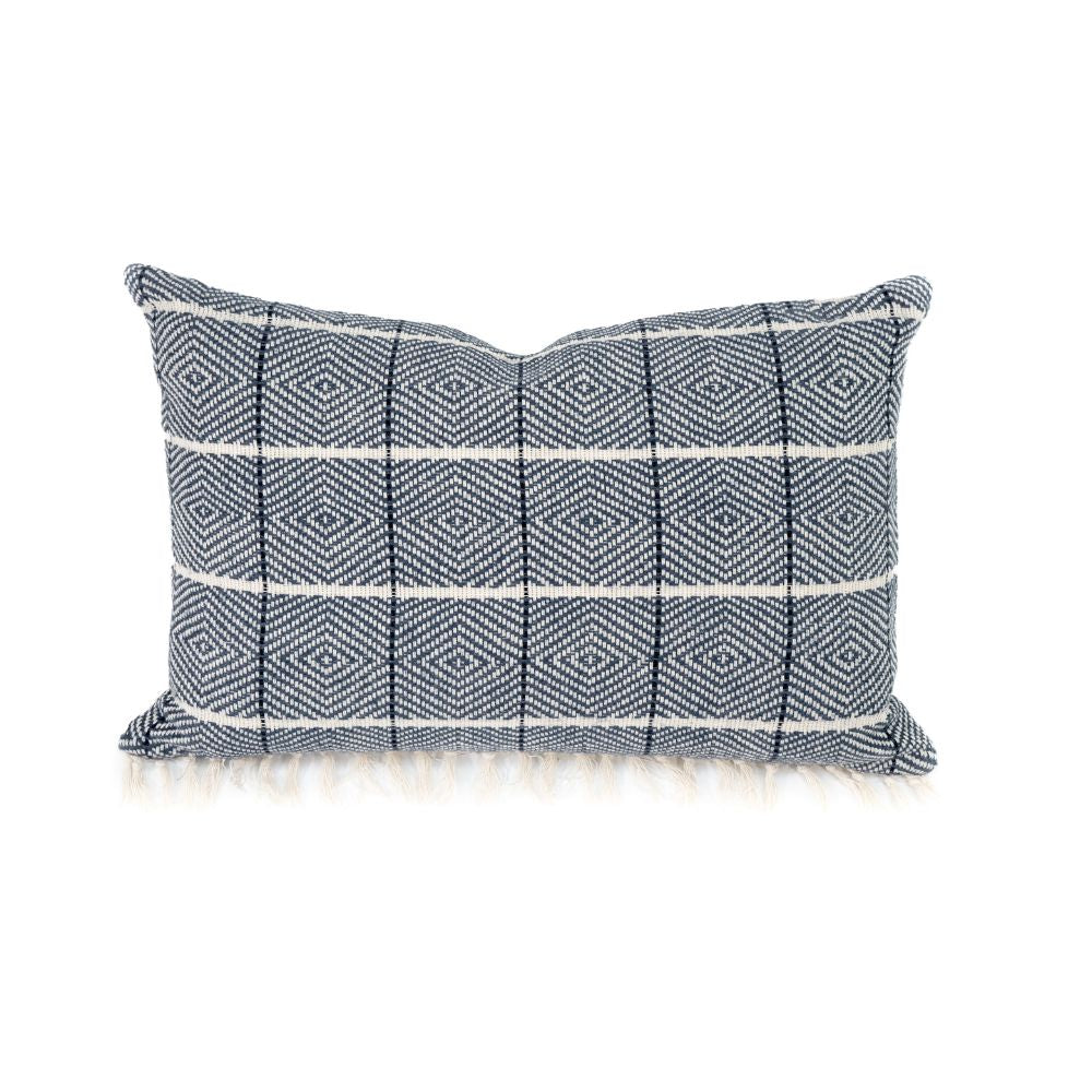 Cotton Cushion Cover - Blue