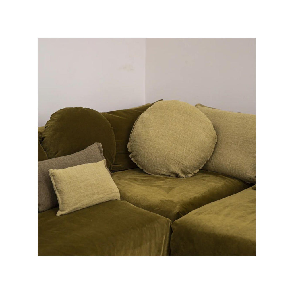 Linen Cushion Cover - Canaille Cover - Forest