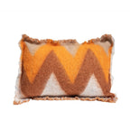 Funda de cojín de lana - Naranja
