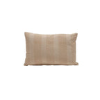 Crocheted Cotton Cushion Cover - Beige