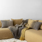 Wool Cushion Cover - Grey
