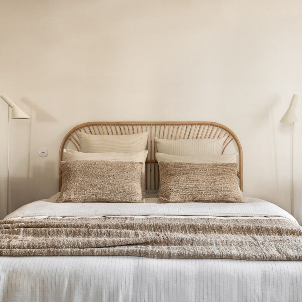 Housse Dee Coussin En Soie - Naturel