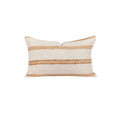 Housse De Coussin En Lin Et Coton - Orange