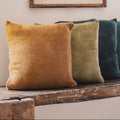 Linen Cushion Cover - Green