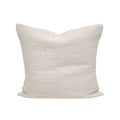 Wool Cushion Cover - Ecru