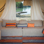 Housse De Coussin En Coton - Multicouleurs