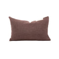 Deep-Dye Patterned Cushion Cover - Purple