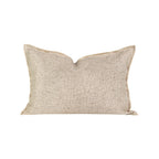 Housse De Coussin Texturée Bi-Face - Naturel