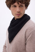 Echarpe Bandana Triange Uni Cozy - Noir - Homme