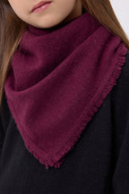 Echarpe Bandana Triange Uni Cozy - Lie-De-Vin - Enfant