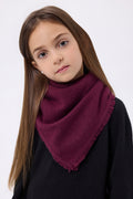 Echarpe Bandana Triange Uni Cozy - Lie-De-Vin - Enfant