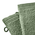Juego de 2 toallitas "Spa" - 100% Algodón - Romero
