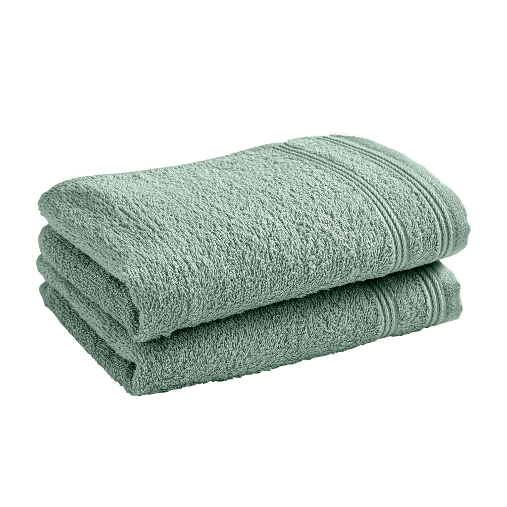 Toallas para invitados "Spa" - 100% algodón - Menta