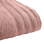 "Spa" Bath Towel - 100% Cotton - Dusty Rose