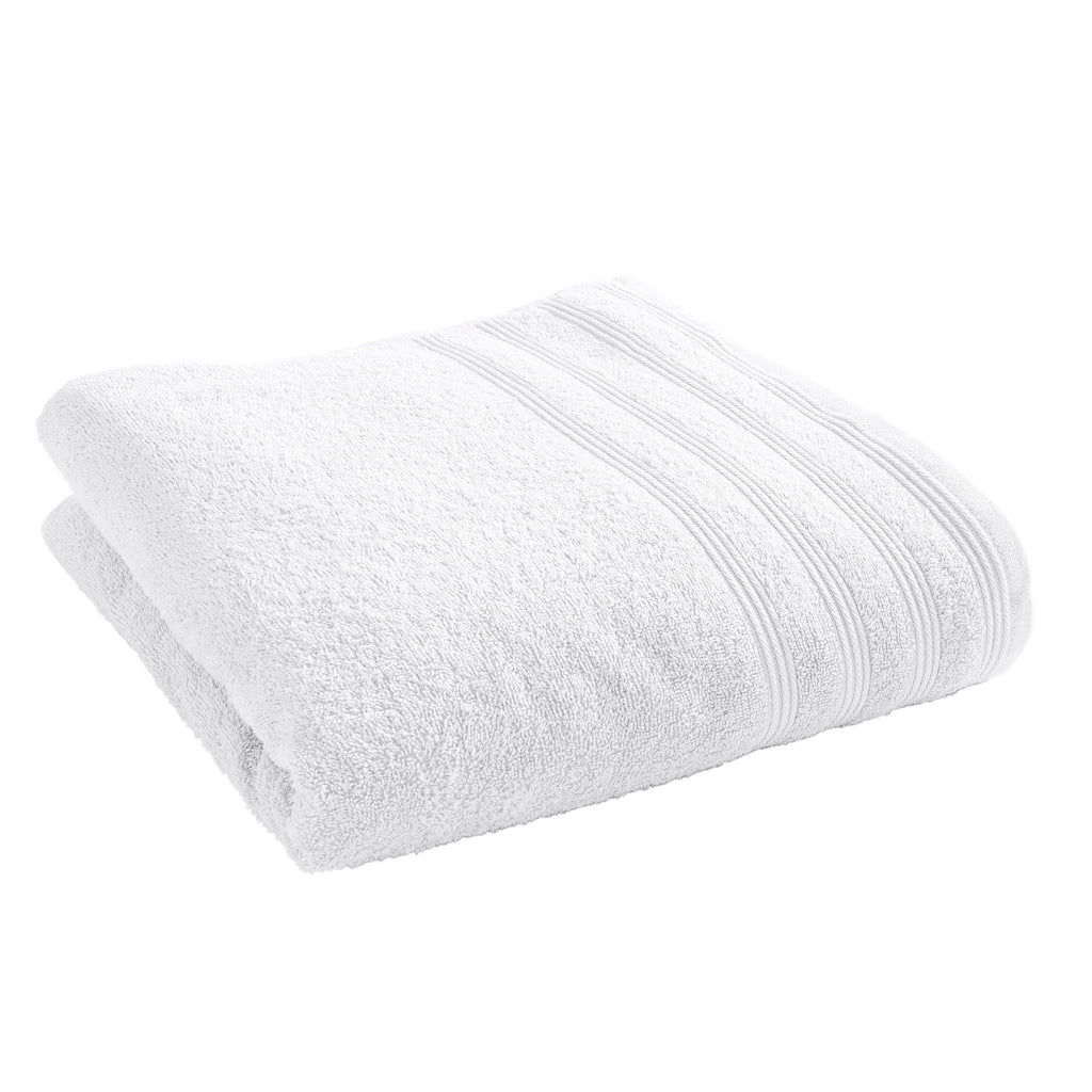 "Spa" Shower Towel - 100% Cotton - Snow