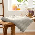 "Spa" Shower Towel - 100% Cotton - Sand