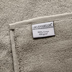 "Spa" Shower Towel - 100% Cotton - Sand