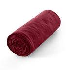Fitted Sheet - 100% Cotton - Garnet