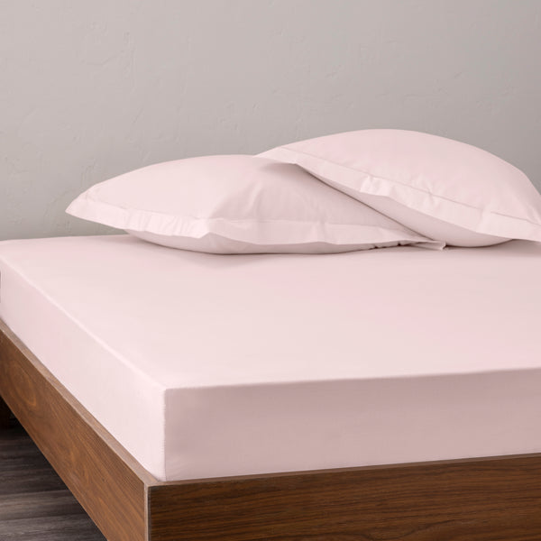 Drap Housse - 100% Percale Coton - Rose