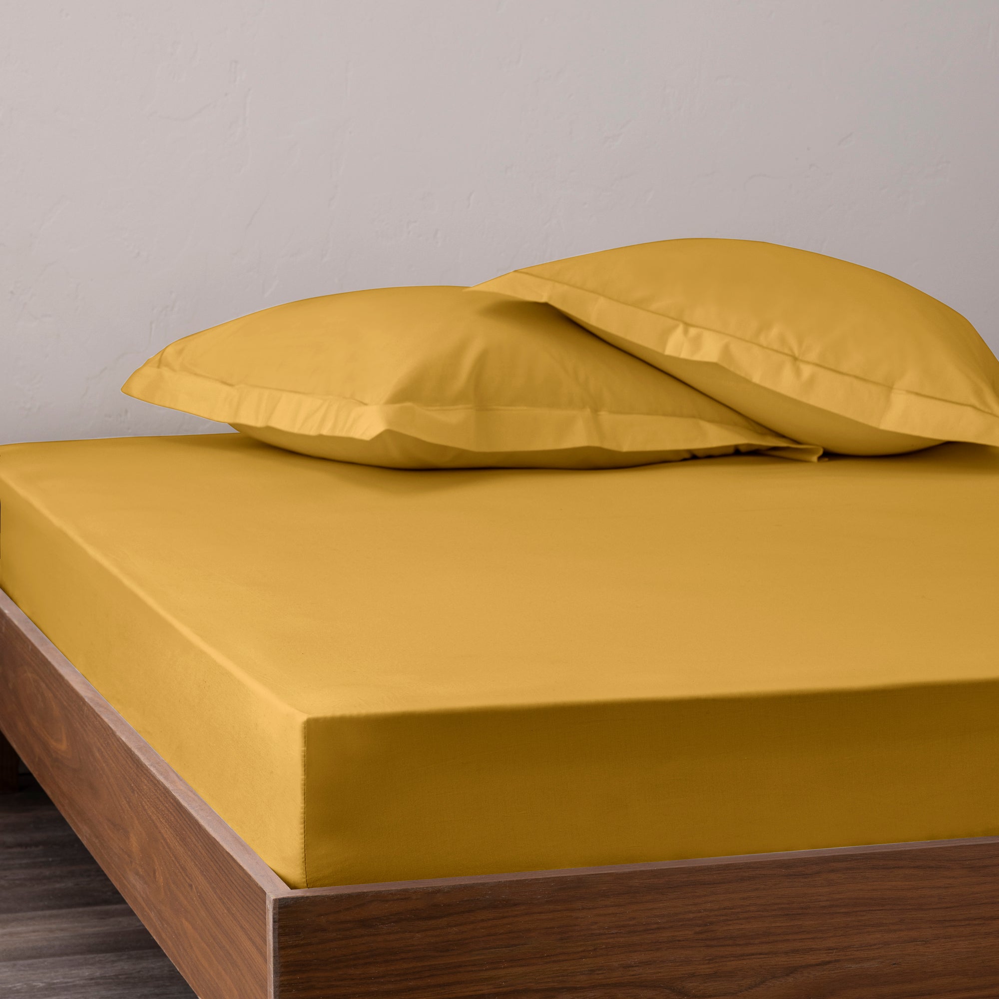 Fitted Sheet - 100% Percale Cotton - Mango